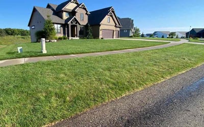 Photo of Salvador S.'s yard after getting lawn care in Grandville, MI