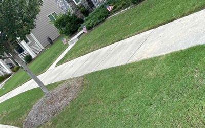 Photo of Anne W.'s yard after getting lawn care in Davidson, NC