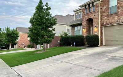 Photo of Youseff F.'s yard after getting lawn care in Argyle, TX