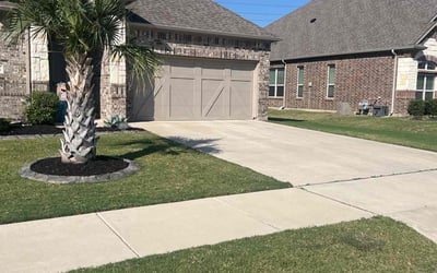 Photo of Peter C.'s yard after getting lawn care in Benbrook, TX