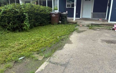 Photo of Derek T.'s yard after getting lawn care in Visalia, CA