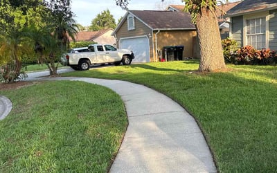 Photo of Terry D.'s yard after getting lawn care in Wilmington, NC