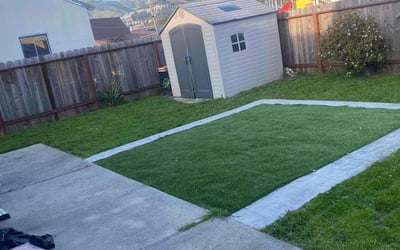 Photo of Gordon D.'s yard after getting lawn care in South San Francisco, CA