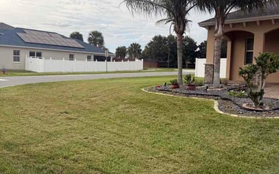 Photo of Marie B.'s yard after getting lawn care in Newington, CT