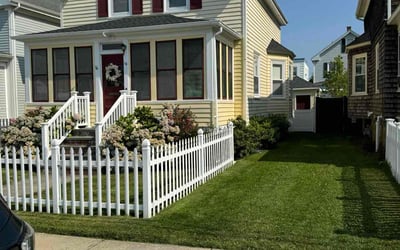 Photo of Derith W.'s yard after getting lawn care in Newport, RI
