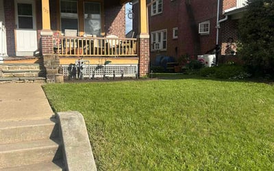 Photo of Misty M.'s yard after getting lawn care in Levittown, NY