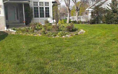 Photo of Bobby R.'s yard after getting lawn care in East Bethel, MN