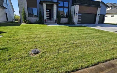 Photo of Cancelled M.'s yard after getting lawn care in Andover, KS