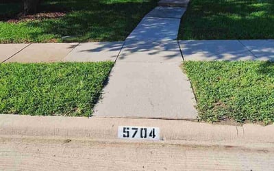 Photo of Marcus M.'s yard after getting lawn care in Orlando, FL