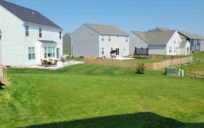Photo of Bret M.'s yard after getting lawn care in Blacklick, OH