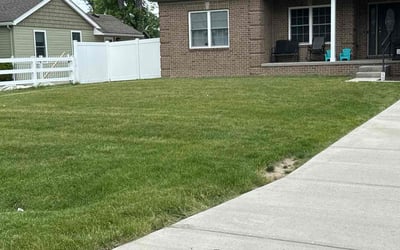 Photo of Clint H.'s yard after getting lawn care in Farmington Hills, MI