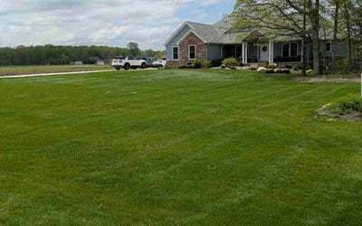 Photo of Kristy C.'s yard after getting lawn care in Sapulpa, OK