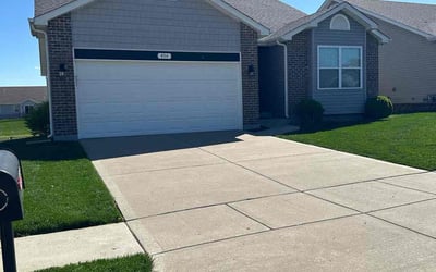 Photo of Lataye O.'s yard after getting lawn care in Wentzville, MO