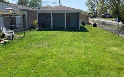 Photo of Bala A.'s yard after getting lawn care in Aberdeen, MD