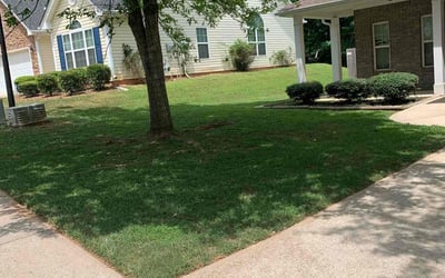 Photo of Andrew S.'s yard after getting lawn care in Azle, TX
