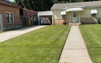 Photo of Tamara L.'s yard after getting lawn care in Lees Summit, MO