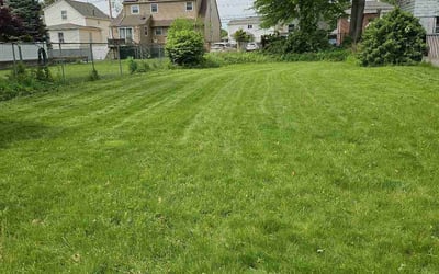 Photo of Robert B.'s yard after getting lawn care in Garfield, NJ