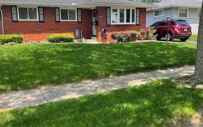 Photo of Delis M.'s yard after getting lawn care in Victorville, CA