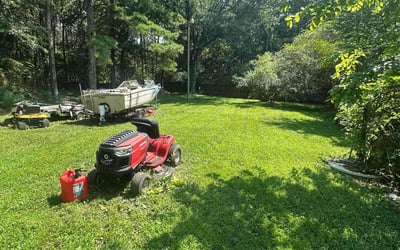 Photo of Linus B.'s yard after getting lawn care in Westland, MI