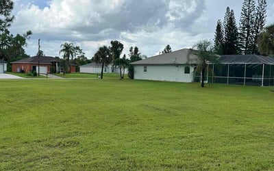 Photo of Michele H.'s yard after getting lawn care in Lehigh Acres, FL