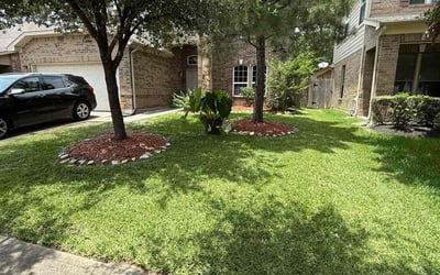 Photo of Andre C.'s yard after getting lawn care in Lansing, IL