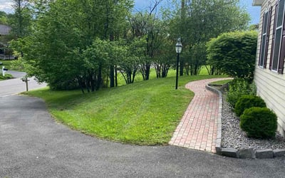 Photo of Natalia A.'s yard after getting lawn care in Camillus, NY