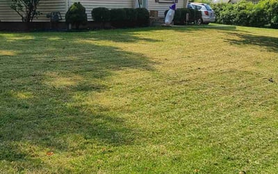 Photo of Jay F.'s yard after getting lawn care in Penn Yan, NY