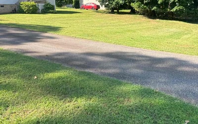 Photo of Justin C.'s yard after getting lawn care in Travelers Rest, SC