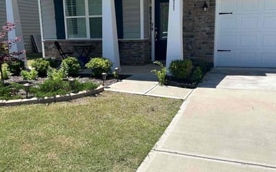 Photo of Edgar J.'s yard after getting lawn care in Iron Station, NC