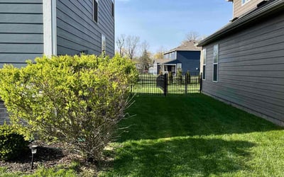 Photo of Kim W.'s yard after getting lawn care in Brownsburg, IN