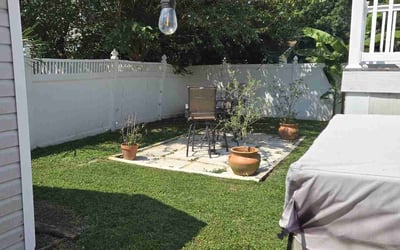 Photo of Chad M.'s yard after getting lawn care in Clemmons, NC
