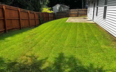 Photo of Charles S.'s yard after getting lawn care in Greer, SC