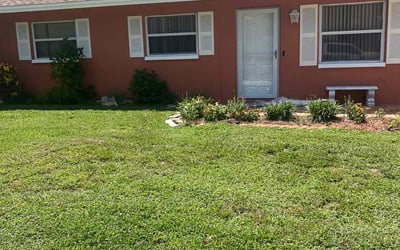 Photo of Melissa M.'s yard after getting lawn care in Utica, NY