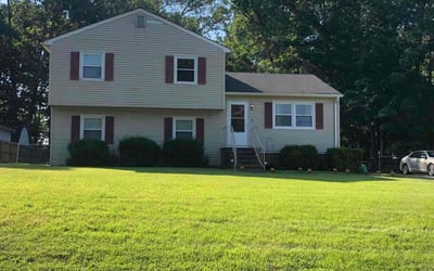 Photo of David P.'s yard after getting lawn care in Prince George, VA