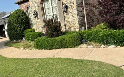 Photo of Robert J.'s yard after getting lawn care in Broken Arrow, OK