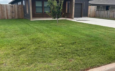 Photo of James B.'s yard after getting lawn care in Sapulpa, OK