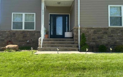 Photo of Shontae B.'s yard after getting lawn care in Belmar, NJ