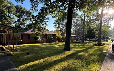 Photo of Julio B.'s yard after getting lawn care in Fayetteville, NC