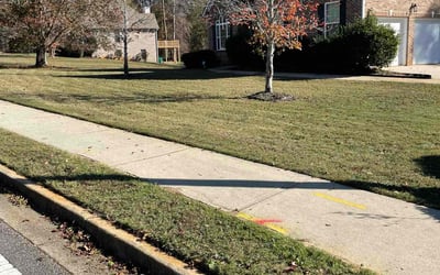 Photo of Karen W.'s yard after getting lawn care in New Haven, IN