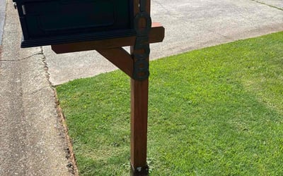 Photo of Vicky B.'s yard after getting lawn care in Chesterfield, VA