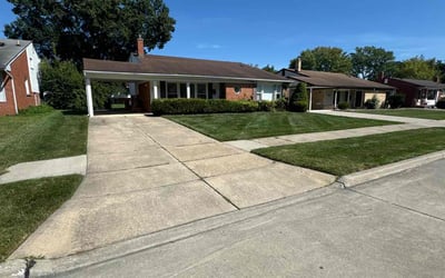 Photo of Michael H.'s yard after getting lawn care in Livonia, MI