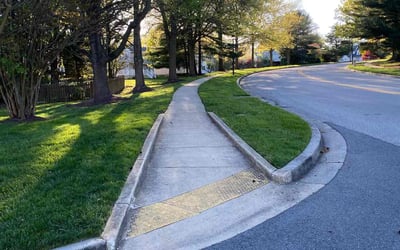 Photo of Tom M.'s yard after getting lawn care in Ellicott City, MD