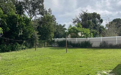 Photo of Jeremiah F.'s yard after getting lawn care in Deltona, FL