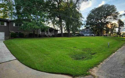 Photo of Remashaun H.'s yard after getting lawn care in Oconomowoc, WI