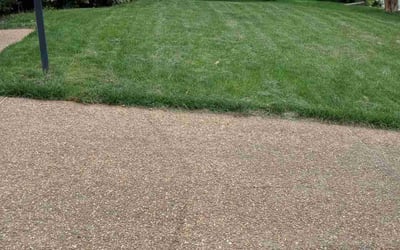 Photo of Valerie G.'s yard after getting lawn care in Midlothian, VA