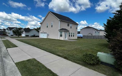 Photo of Karey G.'s yard after getting lawn care in Chaska, MN