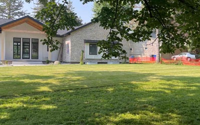 Photo of Amber C.'s yard after getting lawn care in Binghamton, NY