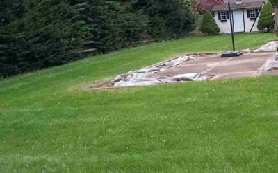 Photo of Claudia K.'s yard after getting lawn care in Hockessin, DE