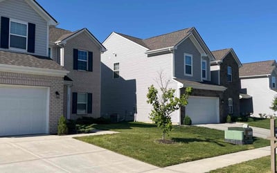 Photo of Christina M.'s yard after getting lawn care in Muncie, IN