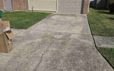 Photo of John F.'s yard after getting lawn care in Saint Martinville, LA